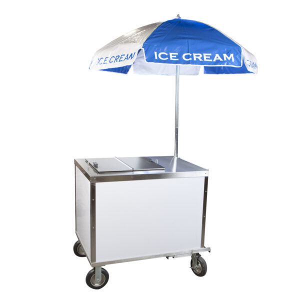 Ice Cream Cart w/ Umbrella